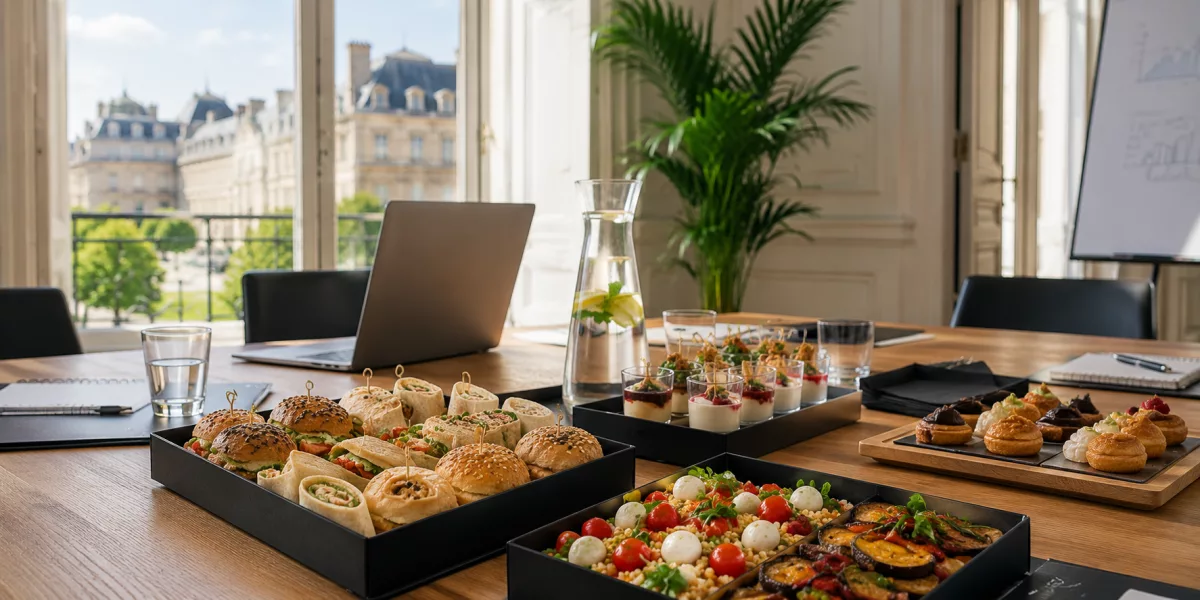Repas d'affaires en août : assurer la continuité de vos réunions à Versailles malgré la trêve estivale