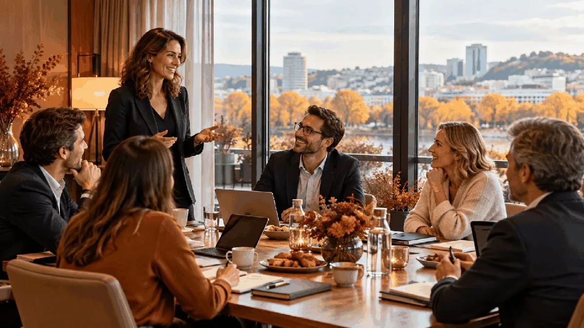 Séminaires d'automne à Boulogne : 5 astuces pour réchauffer l'ambiance de vos réunions de travail.
