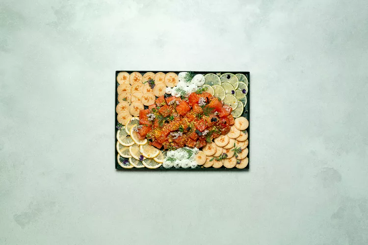 Saumon gravlax